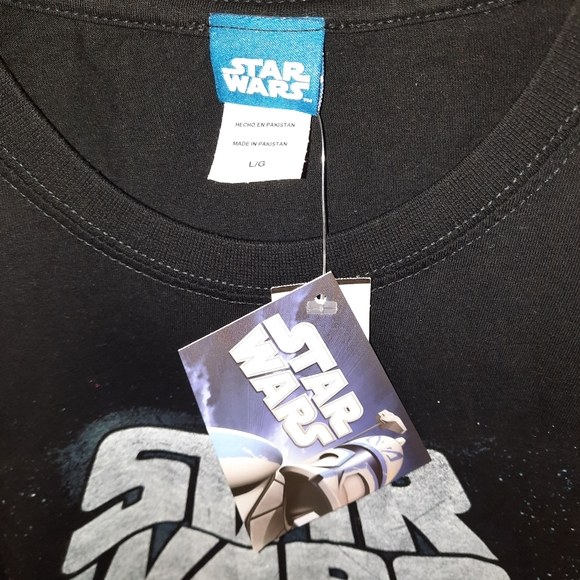 NWT Star Wars A New Hope Distressed Shirt BLACK - Picture 3 of 3
